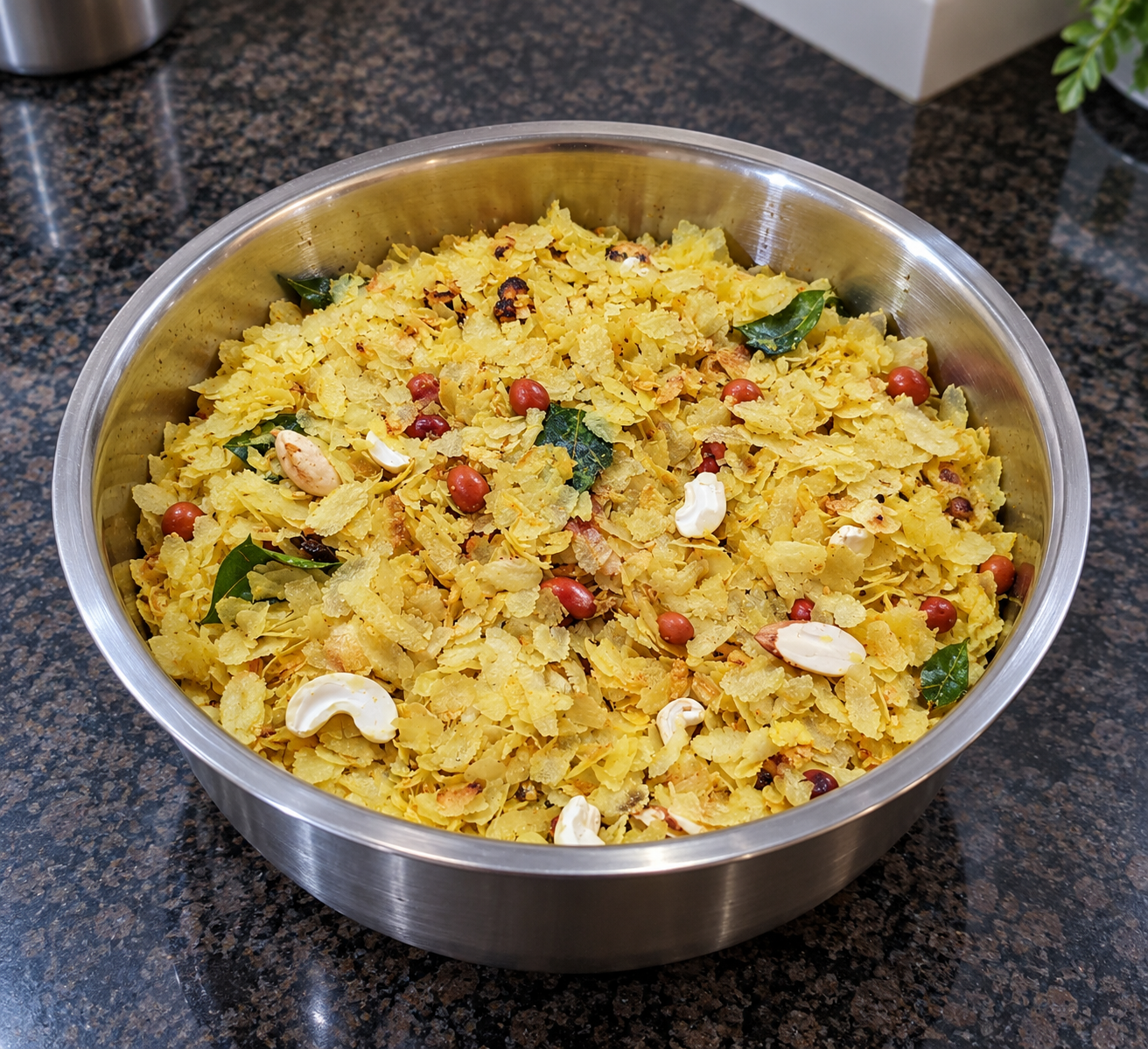 Naylon Pauva Chevdo (200g) — Fresh Gujarati farsan in 100% pure groundnut oil